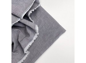 Хлопок вареный Серый меланж