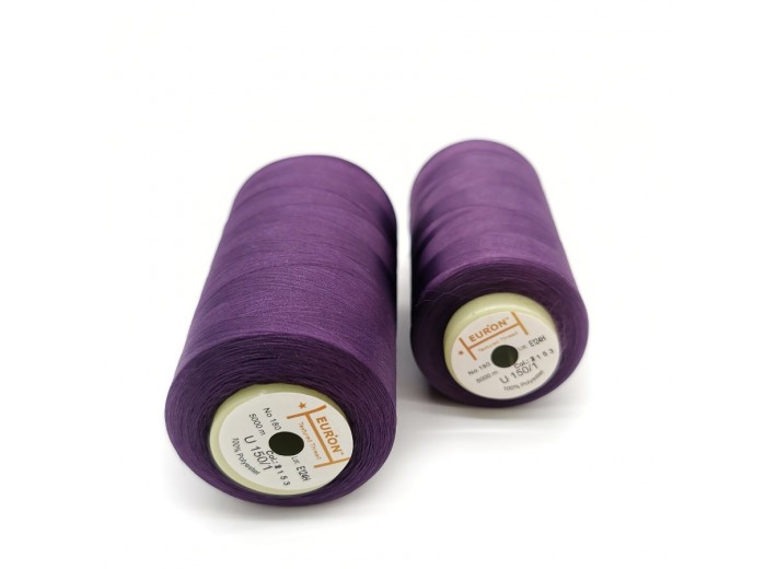 Нитки текстурированные Euron U 150/1 Темно-фиолетовый (2153)