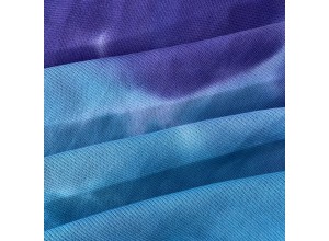 Кашкорсе тай-дай Бирюзово-фиолетовый (380 г/м2)