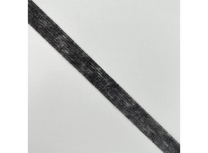 Клеевая кромка нитепрошивная 15 мм Черный Danelli