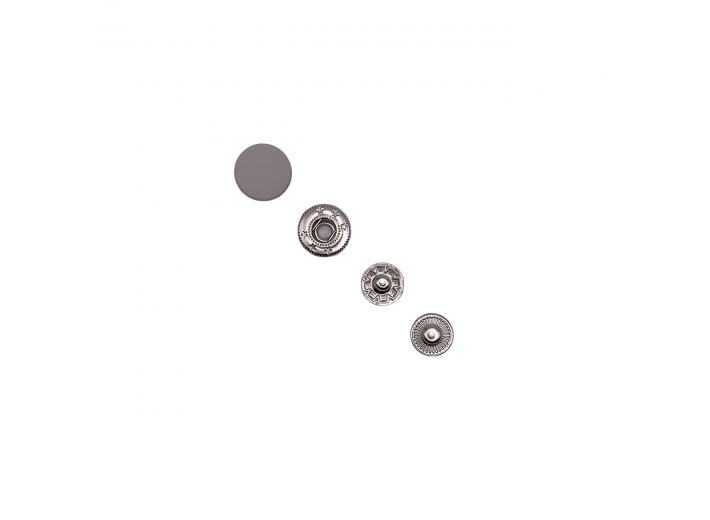 Кнопка КР01 светло-серый 12,5мм