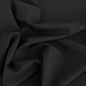 Ткань костюмная "Гальяно" Черно-серый (180 г/м2)