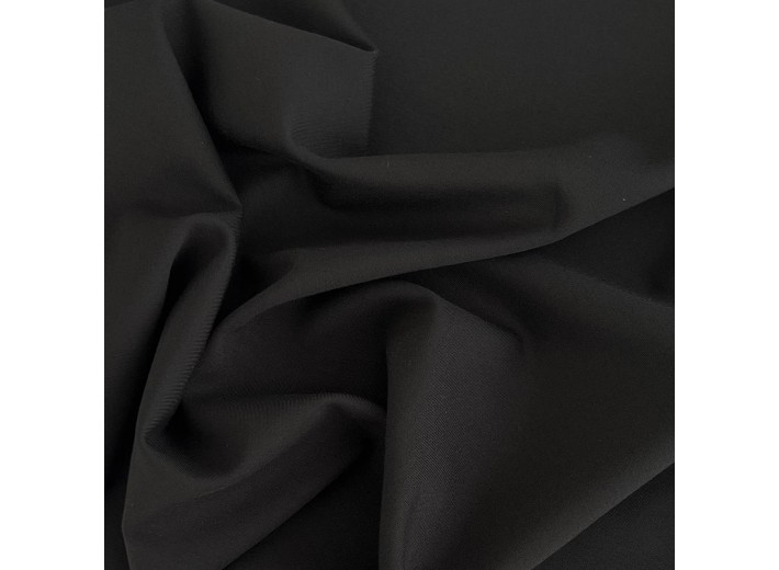 Ткань костюмная "Гальяно" Черно-серый (180 г/м2)