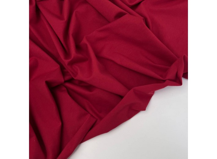 Кулирная гладь Темно-красный (190 г/м2)