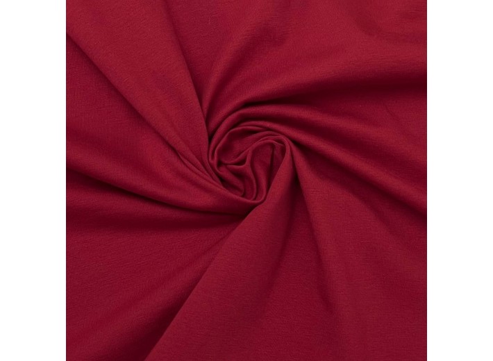 Кулирная гладь Темно-красный (190 г/м2)