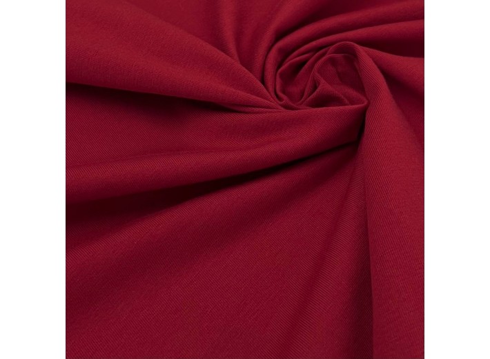 Кулирная гладь Темно-красный (190 г/м2)