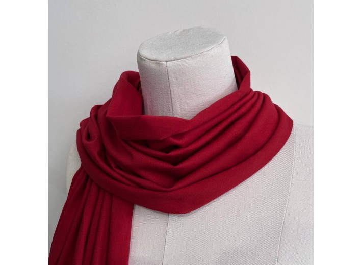 Кулирная гладь Темно-красный (190 г/м2)