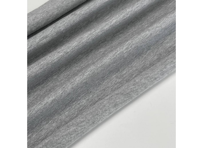Кулирная гладь Темно-серый меланж (190 г/м2)