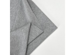 Кулирная гладь Темно-серый меланж (190 г/м2)