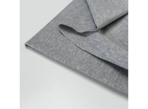 Кулирная гладь Темно-серый меланж (190 г/м2)