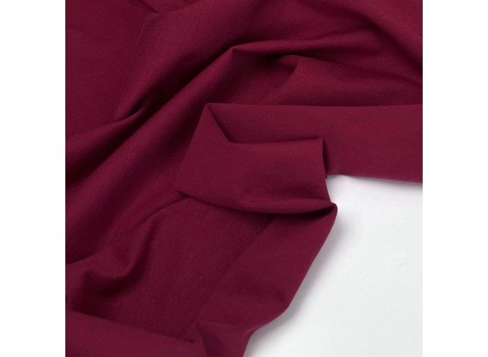 Кулирная гладь Бордо (200 г/м2)