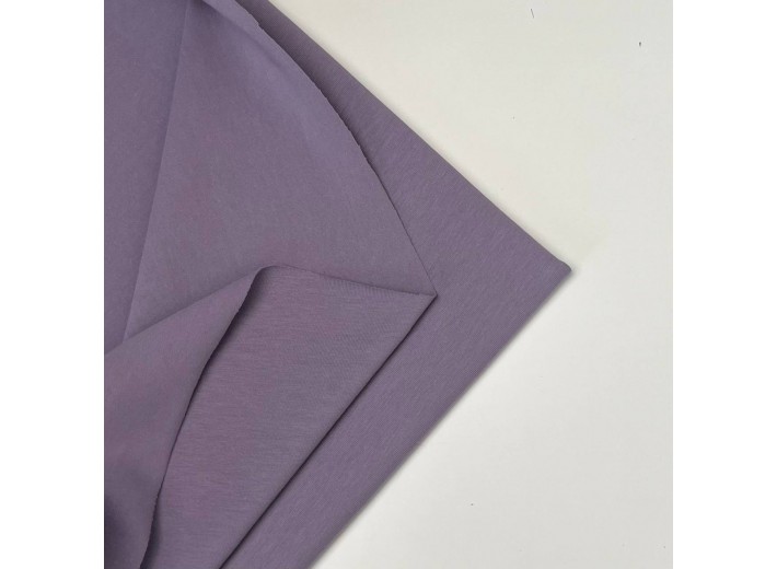 Кулирная гладь Пыльно-черничный (210 г/м2)