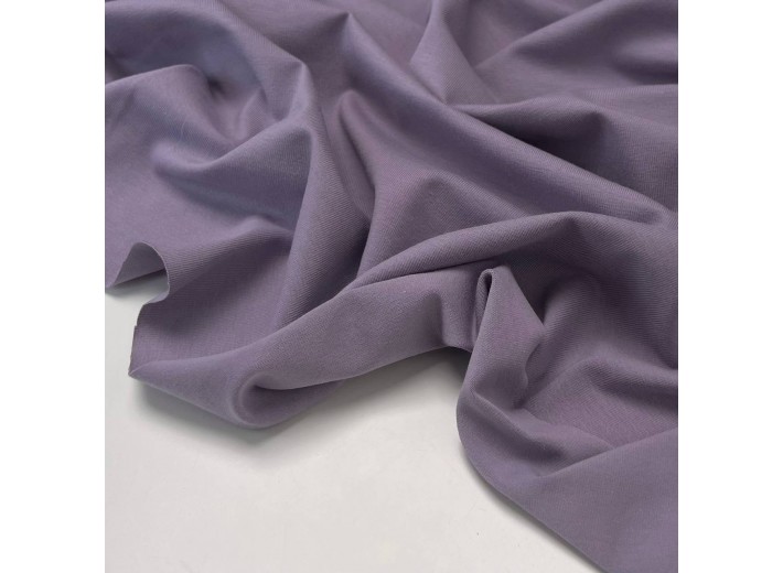 Кулирная гладь Пыльно-черничный (210 г/м2)