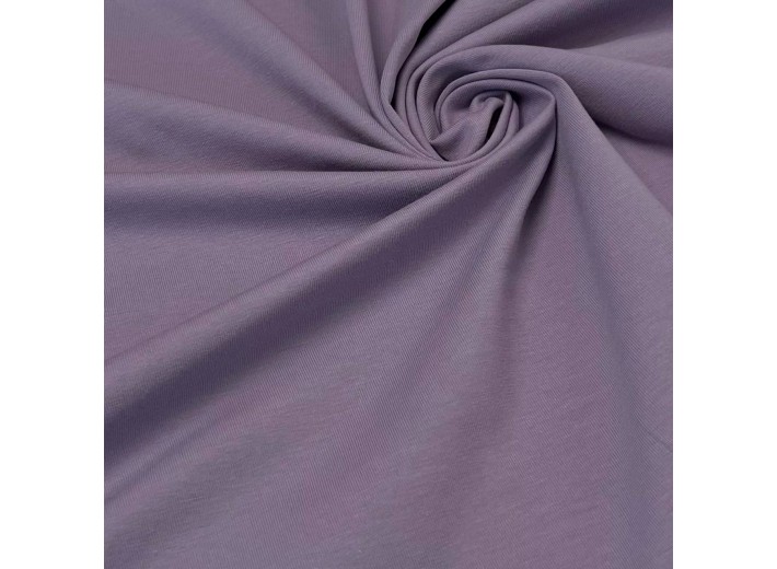 Кулирная гладь Пыльно-черничный (210 г/м2)