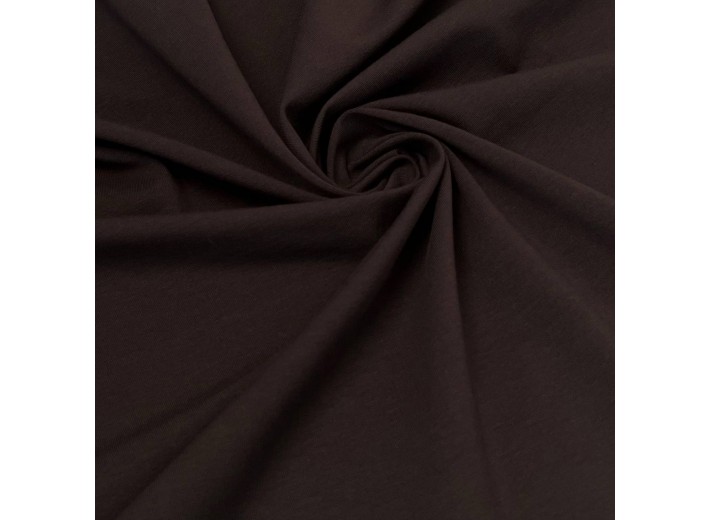 Кулирная гладь Темно-коричневый (210 г/м2)