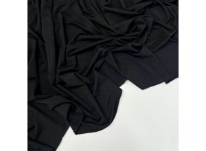 Кулирная гладь Бамбук Черный (230 г/м2)