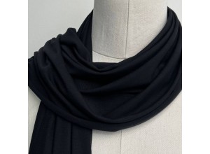 Кулирная гладь Бамбук Черный (230 г/м2)