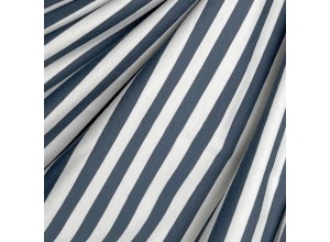 Кулирная гладь в полоску Темно-серый/Молочный (200г/м2)