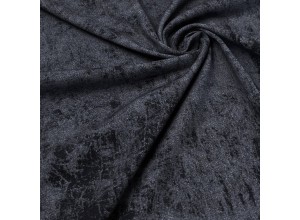 Кулирная гладь варенка с велюр-эффектом Черный 100% х/б (200 г/м2)