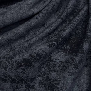 Кулирная гладь варенка с велюр-эффектом Черный 100% х/б (200 г/м2)