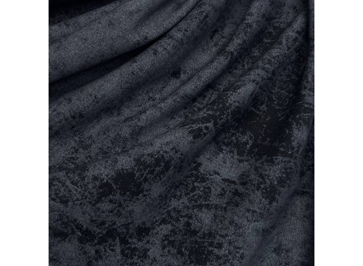 Кулирная гладь варенка с велюр-эффектом Черный 100% х/б (200 г/м2)