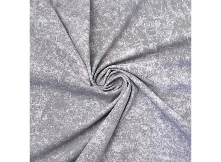 Кулирная гладь варенка с велюр-эффектом Серый 100% х/б (190 г/м2)