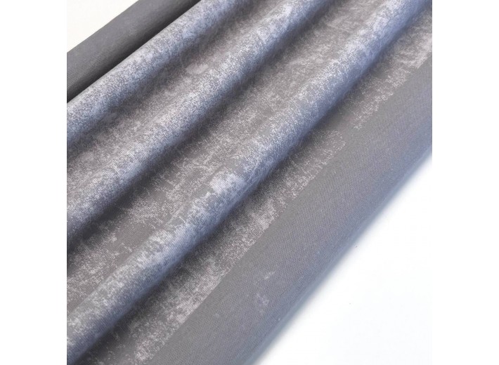 Кулирная гладь варенка с велюр-эффектом Серый 100% х/б (190 г/м2)