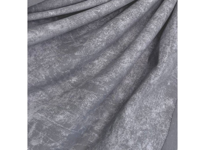 Кулирная гладь варенка с велюр-эффектом Серый 100% х/б (190 г/м2)