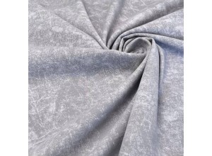 Кулирная гладь варенка с велюр-эффектом Серый 100% х/б (190 г/м2)