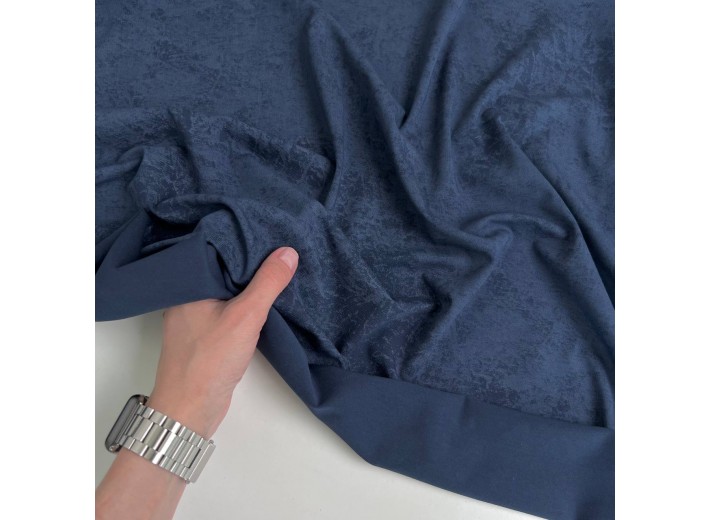 Кулирная гладь варенка Синий (210 г/м2)