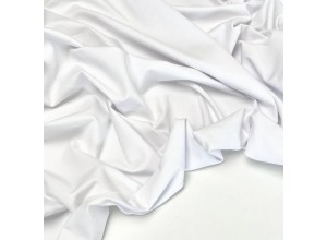 Кулирная гладь с велюр-эффектом Белый (210г/м2)