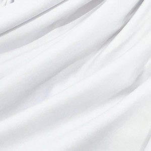 Кулирная гладь с велюр-эффектом Белый (210г/м2)