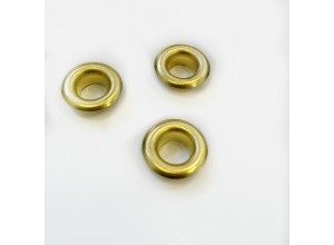 Люверсы 8 мм Золото (сталь)