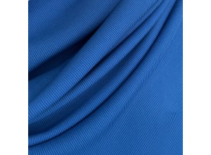 Трикотаж лапша Лазурно-синий (п/э)