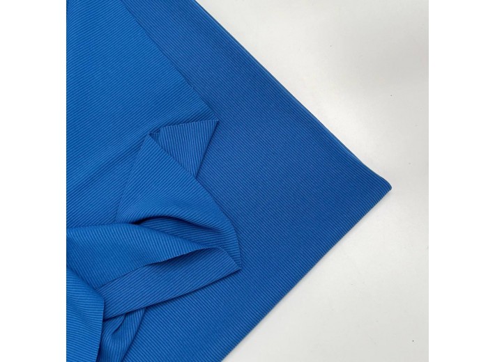 Трикотаж лапша Лазурно-синий (п/э)