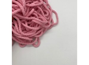 Шнур круглый Розовый 5 мм 