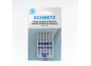 Иглы машинные SCHMETZ SUPER STRETCH (HAx1 SP 65/9)