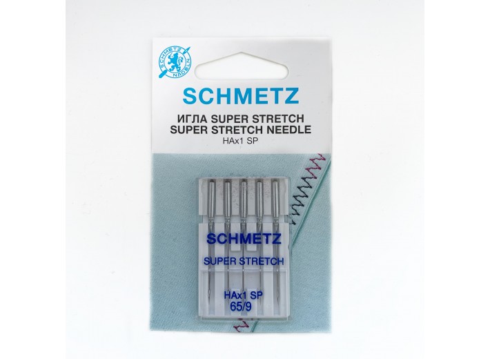 Иглы машинные SCHMETZ SUPER STRETCH (HAx1 SP 65/9)