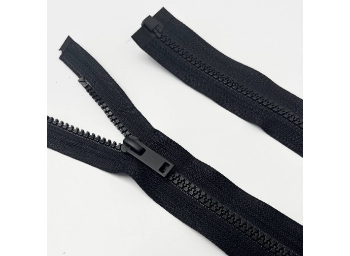 Молния тракторная ZT тип 5, 1 замок Черный 75см