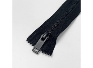 Молния тракторная ZT тип 5, 1 замок Черный 75см