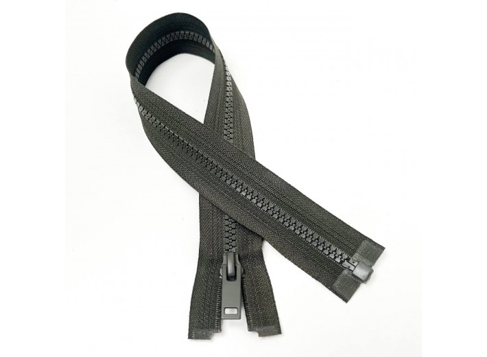 Молния тракторная ZT тип 5, 1 замок Хаки 40 см