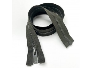 Молния тракторная ZT тип 5, 1 замок Хаки 75 см