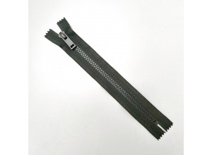 Молния тракторная ZT тип 5, неразъемная Хаки 20 см