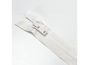 Молния тракторная ZT тип 5, 1 замок Молочный 35 см