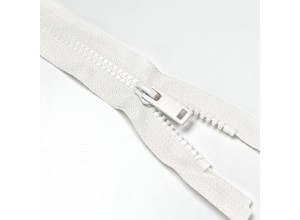 Молния тракторная ZT тип 5, 1 замок Молочный 35 см