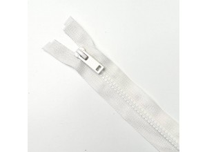 Молния тракторная ZT тип 5, 1 замок Молочный 35 см