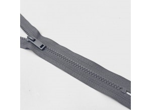 Молния тракторная ZT тип 5, неразъемная Серый 20 см