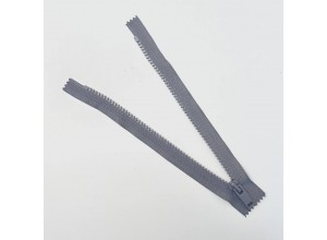 Молния тракторная ZT тип 5, неразъемная Серый 20 см