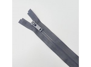Молния тракторная ZT тип 5, 1 замок Серый 75 см