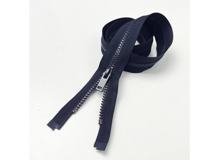 Молния тракторная ZT тип 5, 1 замок Темно-синий 75 см